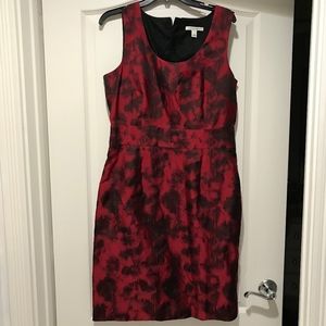 BR Sleeveless dress black/red sz 12
